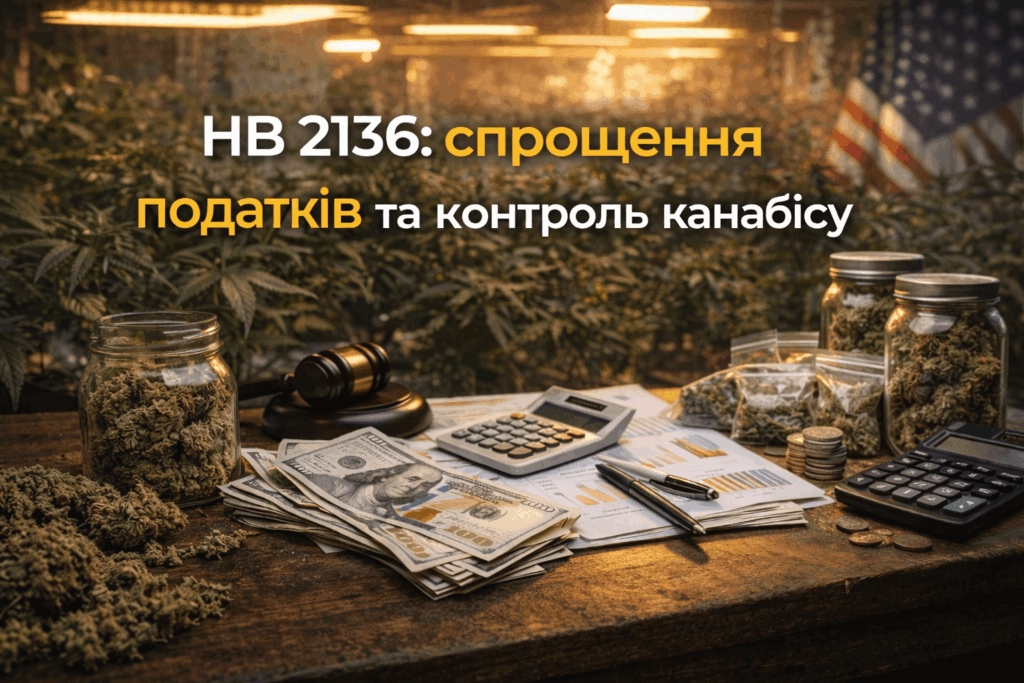 Бізнес-рішення з марихуани HB 2136
