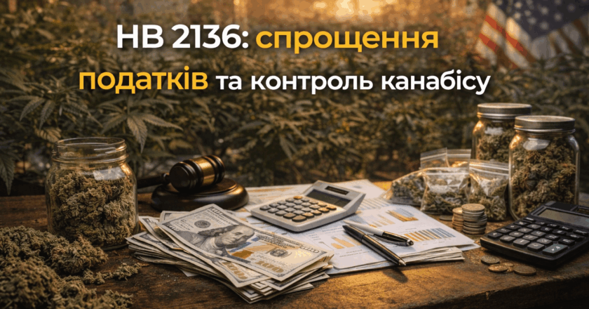 Бізнес-рішення з марихуани HB 2136