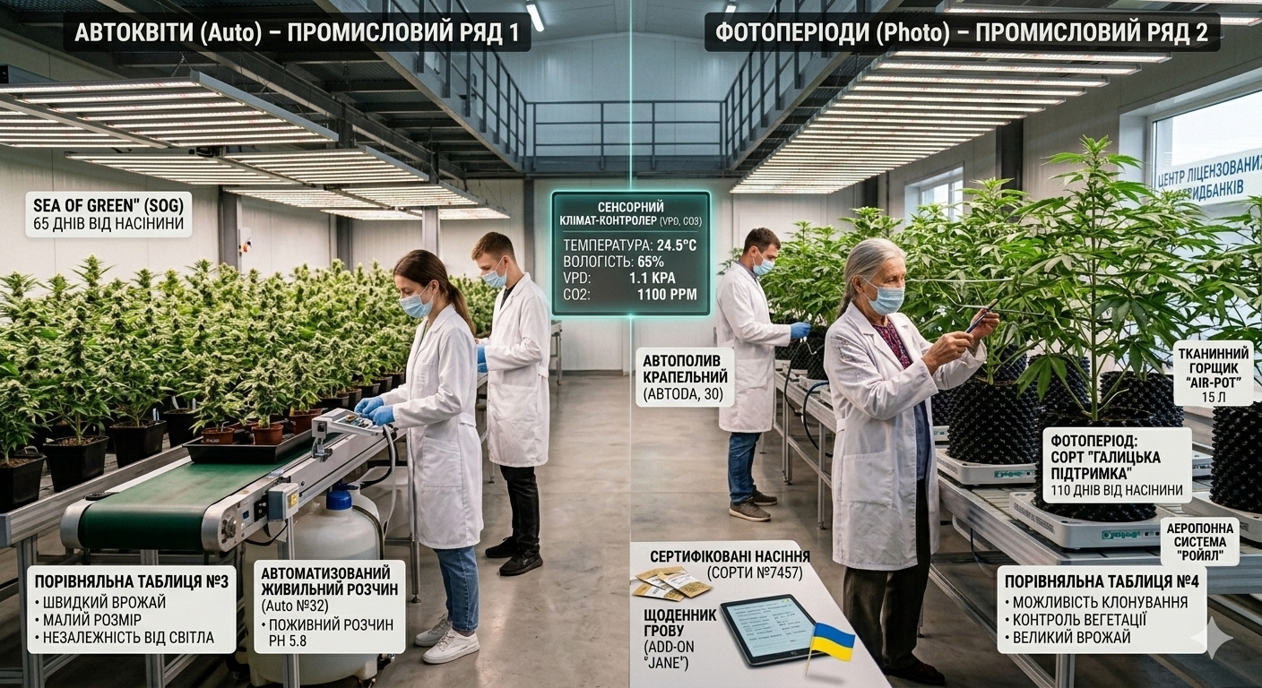 Автоквіти vs Фотоперіоди: Що обрати українському гроверу у 2026 році?
